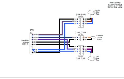 hd dyna wiring diagram brake lights coearth