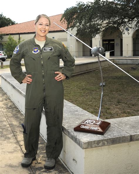 this is tech sgt courtney first usaf female enlisted pilot and she will fly drones the
