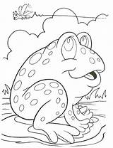 Coloring Frog Pages Toad Sweet Cute Getcolorings Poison Dart Getdrawings Colorings Printable Adult Search sketch template