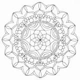 Mandala Ebook Melange Howtogetcreative sketch template