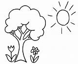 Primavara Colorat Planse Copii Flori Peisaj Copac Ianuarie Popa Roxana Sâmbătă Soare sketch template