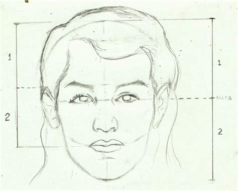tutorial  menggambar sketsa wajah  pemula