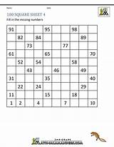 Math Worksheets Square 100 Grade Number Worksheet Chart Counting Squares 1st Sheet Sheets Charts Pdf 2nd Salamanders 1000 2a Answers sketch template