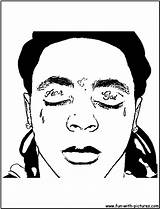 Coloring Lil Wayne Fun Pages sketch template