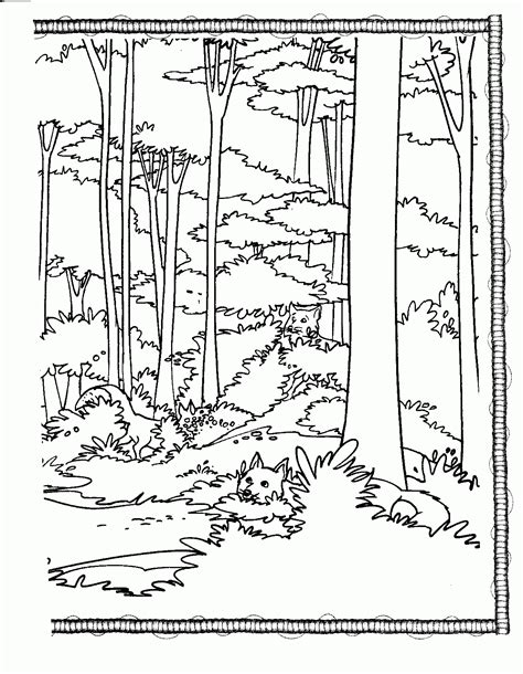 forest animal coloring pages printable coloring coloring home