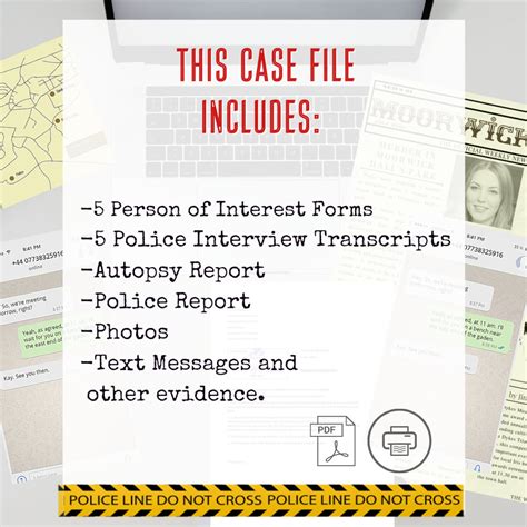 instant  cold case files detective case file game  etsy