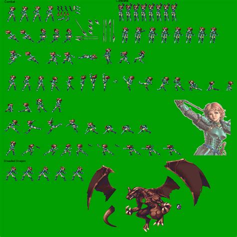 the spriters resource full sheet view valkyrie profile lenneth aelia