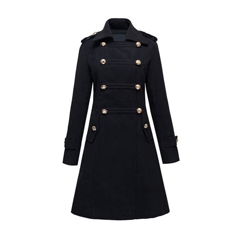 new women s wool coat autumn and winter 2016 long double breasted wool