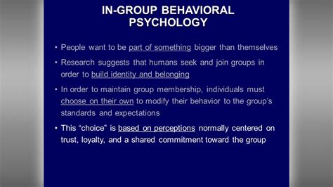 in group behavioral psychology youtube