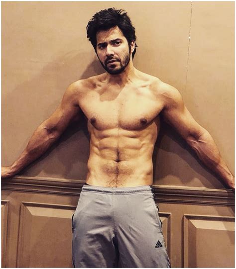 Varun Dhawan Says Never Back Down With Yet Another Shirtless Pic