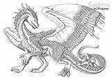 Dragon Coloring Pages Detailed Printable Color Print Getcolorings Chinese sketch template
