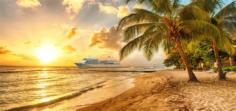 luxury caribbean cruise and all inclusive barbados beach break times