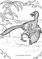 Malvorlage Dinosaurier Archaeopteryx Malvorlagen Ausmalbild Seite Dino Flugsaurier Kontinente Malen Dinos Landkarten Jagt Dinosauriern Drachen sketch template