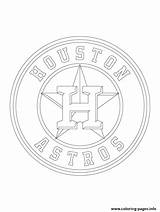 Astros Coloring Logo Mlb Baseball Houston Pages Printable Logos Sport Print Color Search Book Again Bar Case Looking Don Use sketch template