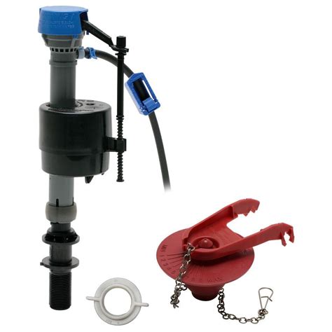 fluidmaster carhrp perfomax toilet fill valve   flapper kit walmartcom