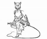 Coloring Pages Women Cat Whips Catwoman Nine Tails Hold Color sketch template