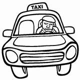 Taxi Motorista Desenho Taxista Colorear Onibus Aprenden Divierten Juegan Chapitre Táxi Tudodesenhos Guay Clipartmag sketch template