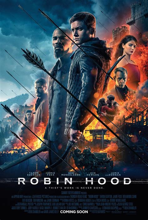 robin hood  poster  trailer addict