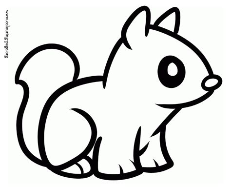 coloring pages  squirrels coloring home