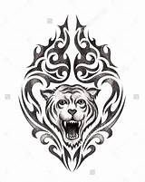 Tiger Drawing Tattoo Drawings sketch template