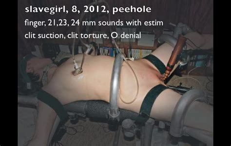 slavegirl urethral and clit torture