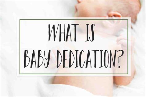 baby dedication  parents dedicate  children