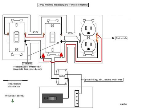 switched outlet wiring diagram wiring diagram    switch  lights  shows