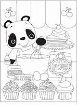 Doverpublications Dover Hooray Pandas sketch template