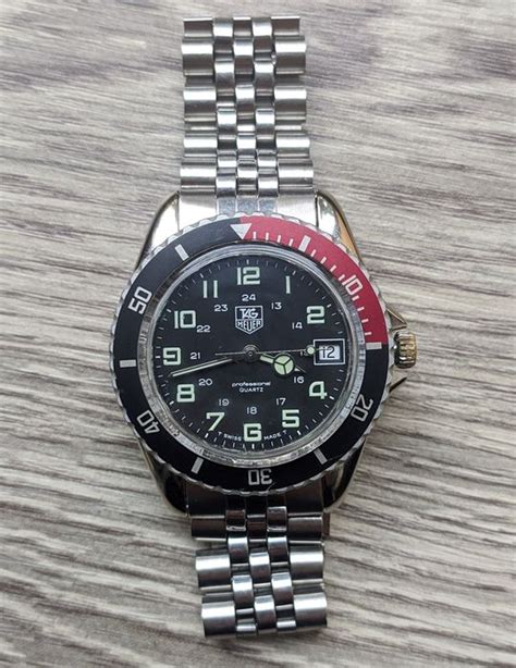 tag heuer  professional  hombre catawiki