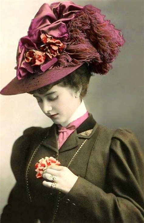 lady  hat victorian hats edwardian hat hats vintage
