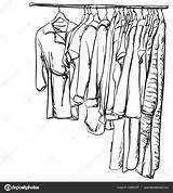 Wardrobe Drawing Getdrawings sketch template