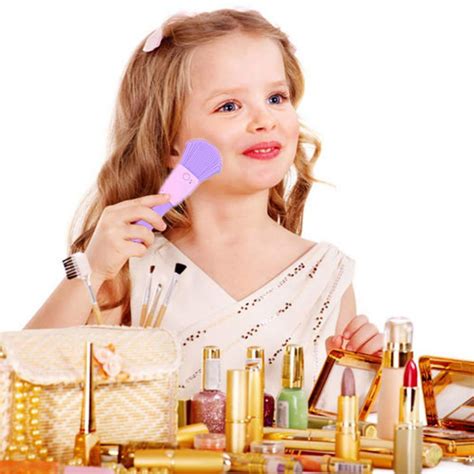otviap  girls kids pretend play makeup dressing cosmetic kit learning beauty preschool