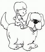 Coloring Dog Pages Pet Master Biscuit His Carrying Puppy Baby Back Popular Bestappsforkids Kids sketch template