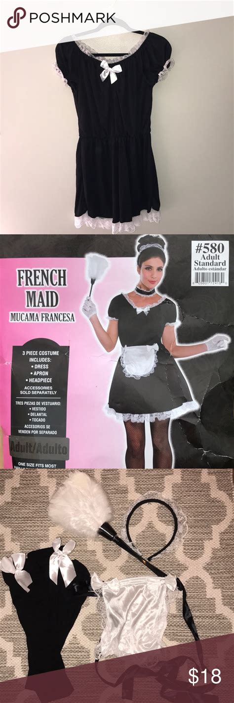 French Maid Costume French Maid Costume Maid Costume