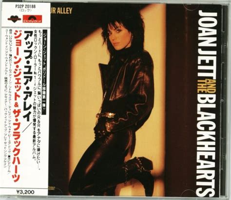 Joan Jett And The Blackhearts ‎up Your Alley Cd Japan P32p20188 With Obi