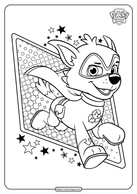 paw patrol rocky coloring pages  boys puppy coloring pages paw