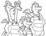 Coloring Dragon Tales Pages Pbs Friends Kids Printable Tale Shark Dragonland Clipart Color Veggie Extraordinary Print Activity Getdrawings Popular Coloringhome sketch template