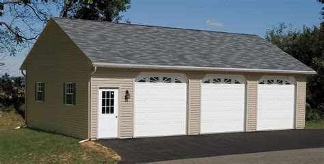 Built On Site Custom Amish Garages In Oneonta Ny Amish