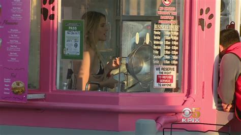 bikini clad baristas stir up controversy at campbell coffee shop