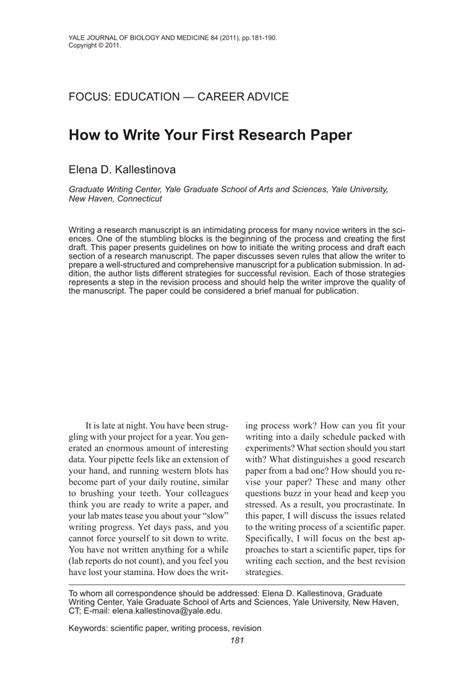 write  research paper  beginners guide   write