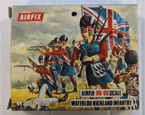 airfix models airfix   waterloo highland infantry