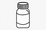 Pill Pills Bottles Vitamins Clipground sketch template