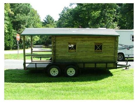 log cabin  wheels  sale  diy log cabin tiny house cabin diy tiny house