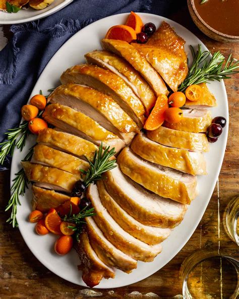 Orange Glazed Oven Roasted Turkey Breast — Zestful Kitchen