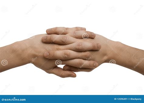 hands clasped stock image image
