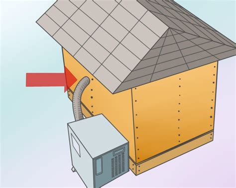 build  insulated  heated doghouse  steps