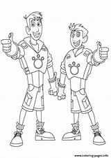 Coloring Pages Wild Kratts Brother Printable Kratt Coloring4free Color Print Drawing Krats Birthday Martin Chris Power Info Getdrawings Choose Board sketch template