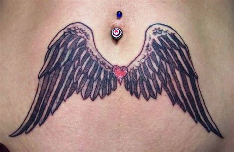 angel heart wings tattoo wonderful angels wings tattoo designs