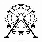 Ferris Rueda Roue Dessin Roda Gigante Ruota Panoramica Colorir Coloriage Greatestcoloringbook Imprimir Ultracoloringpages Londres Noun sketch template