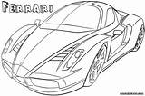 Ferrari Coloring Pages Colorings Coloringway sketch template